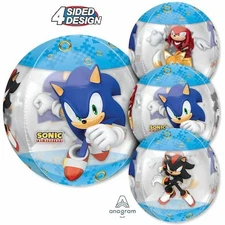 Sonic the Hedgehog Clear 16inch Orbz Balloon