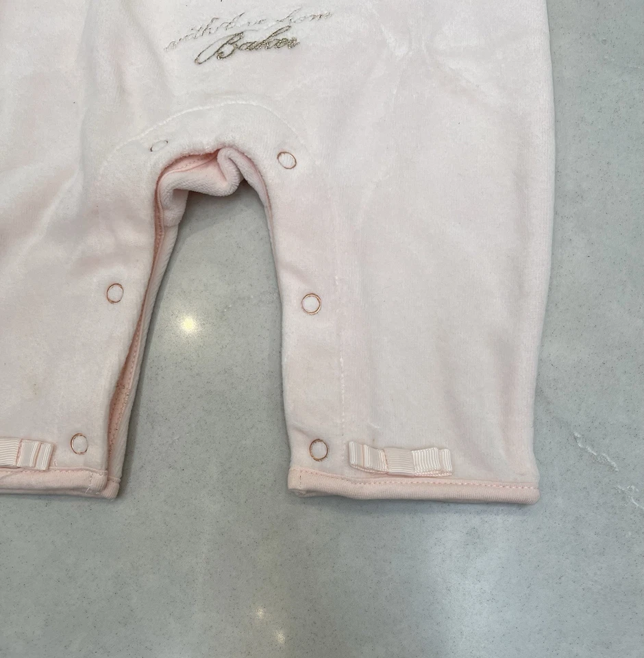 BNWT Baby Girls Ted Baker Babygrow Age 0-3 Months - Image 3 of 4