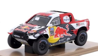 TOYOTA HILUX PICK-UP GR #200 Nasser Al.-Attiyah Winner DAKAR 2023 1/43 SPARK
