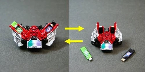 MG FigureRISE 1/8 Kamen Rider W Cyclone Joker Kamen Rider Double Action Figure - Image 4 of 4