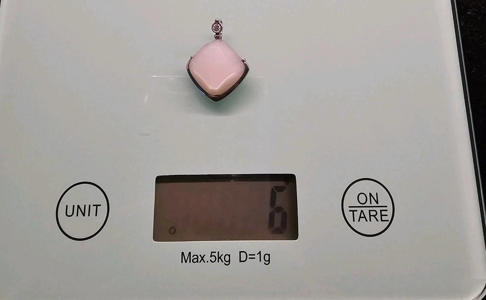 Wempe Anhänger Mondstein & Brillant - 750er Weißgold - Bild 4 von 4