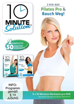 10 Minute Solution - Pilates Pro & Bauch weg! [2 DVD's]