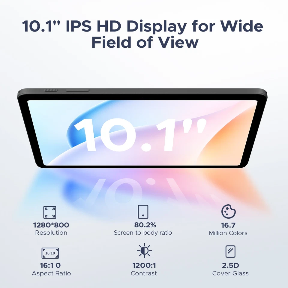 DOOGEE Tab A9 Pro Android 15 Tablet 10 inch Tablet with Keyboard 20GB+128GB 2025 - Image 2 of 4