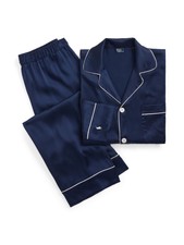 Polo Ralph Lauren Damen Pyjama Heritage Silk ...