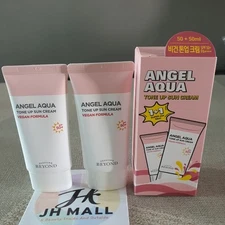Beyond Angel Aqua Tone Up Sun Cream 50ml * 2pcs SPF50+ PA++++ Whitening K-Beauty