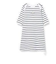 Eco by Naty Baby Navy Sleeping Bag 50/56 0-2 Months White & Blue Organic Cotton