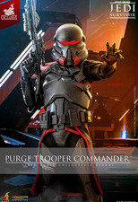Hottoys Vgm67 Purge Trooper Commander Star Wars Jedi 1/6 30cm Action Figure New