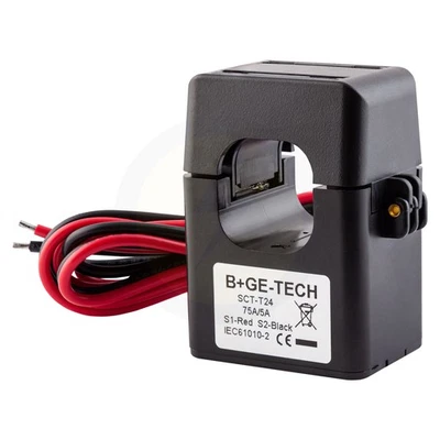 B+G E-TECH Kabelumbauwandler Klappwandler CT Messwandler SCT-T16/24/36 5A Serie 75 ~ 600A