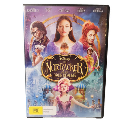 The Nutcracker & the Four Realms DVD Children Adventure Fantasy Region 4 VGC