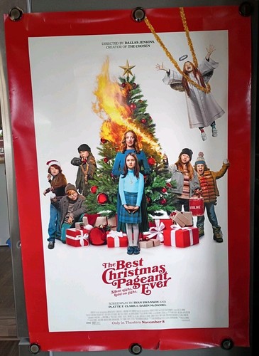 THE BEST CHRISTMAS PAGEANT EVER 2024 ROLLED DS 1 SHEET MOVIE POSTER JUDY GREER