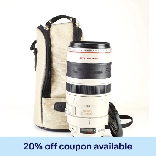 Canon EF 100-400mm F4.5-5.6 L IS USM Zoom Lens Refurbished + 12 Month Guarantee