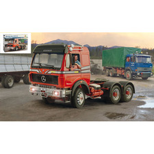 MERCEDES 2238 6x4 KIT 1:24 Italeri Kit Camion -I- Modellino Nuovo
