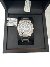 MIDO Ocean Star Captain Chronograph Watch M023.417.11.041.00 Box+Papers 44mm