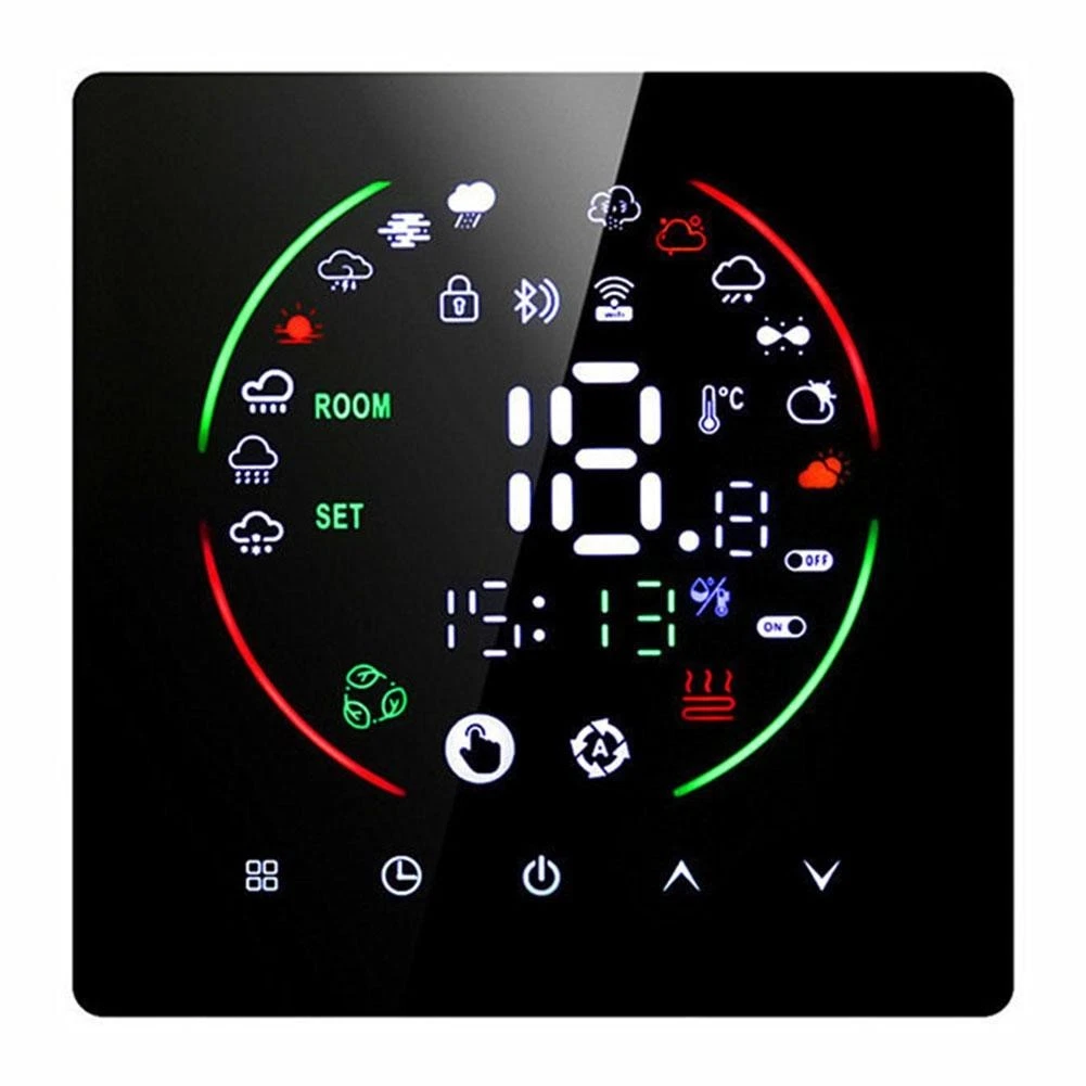 Home Automation Ready Smart WiFi Thermostat for Temperature Regulation
