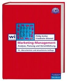 Marketing-Management: Analyse, Planung und Verwirklichun... | Buch | Zustand gut