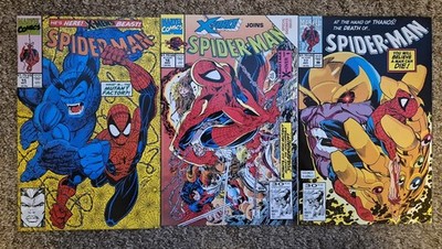 Marvel Comics SPIDER-MAN 1990 #15 #16 #17  Todd McFarlane
