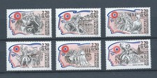 FRANCE - 1989 YT 2564 à 2569 CÉLÉBRITÉS - NEUFS** MNH
