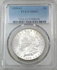 1898 O Morgan Silver Dollar PCGS MS63 Frosty Recently Graded New Holder#J234A