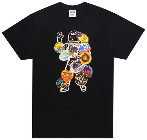 Billionaire Boys Club Land Sea Space S/S Black Tee 821-5211