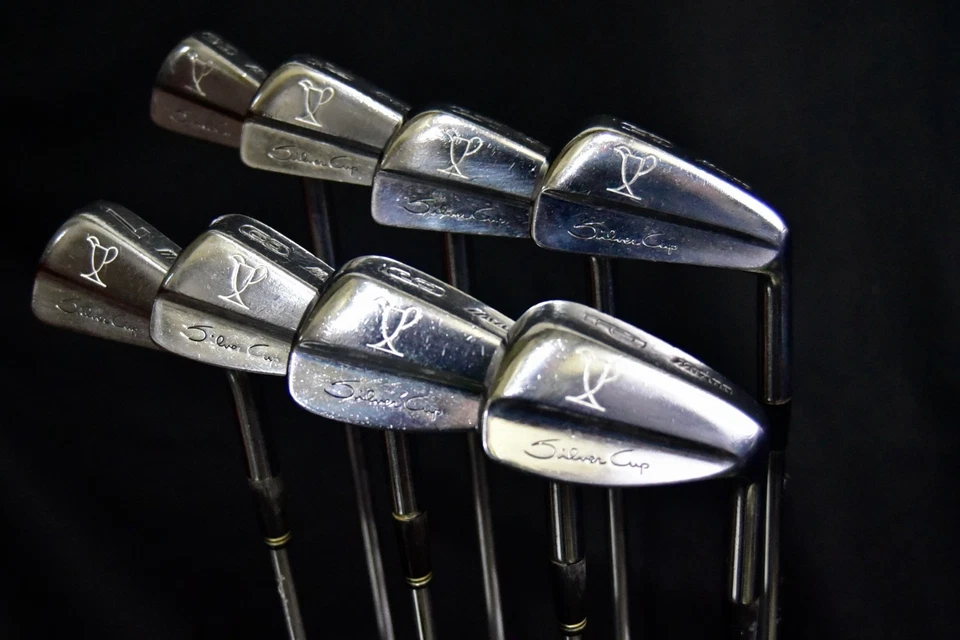 MIZUNO SILVER CUP IRONS SET 3-9, PW IRONS, STIFF FLEX, RH, SHAFT 38" (5I) - Image 2 of 4