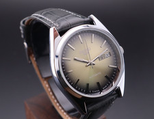 Vintage Seiko 5 Automatic 6309A 17J Men's Wrist Watch Day Date- Japan Made