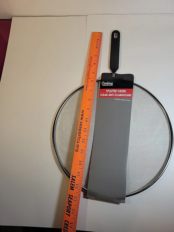 BRAND NEW Cooking Concepts 11 Inch Splatter Screen - Image 3 of 4