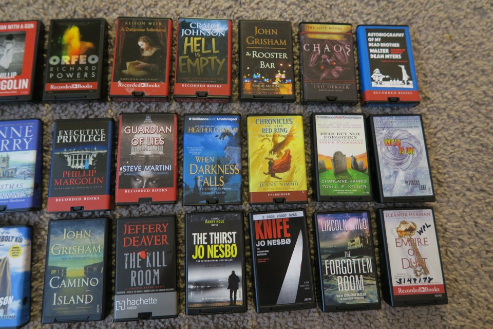 Lot of 37 Playaway AUDIO books eBay