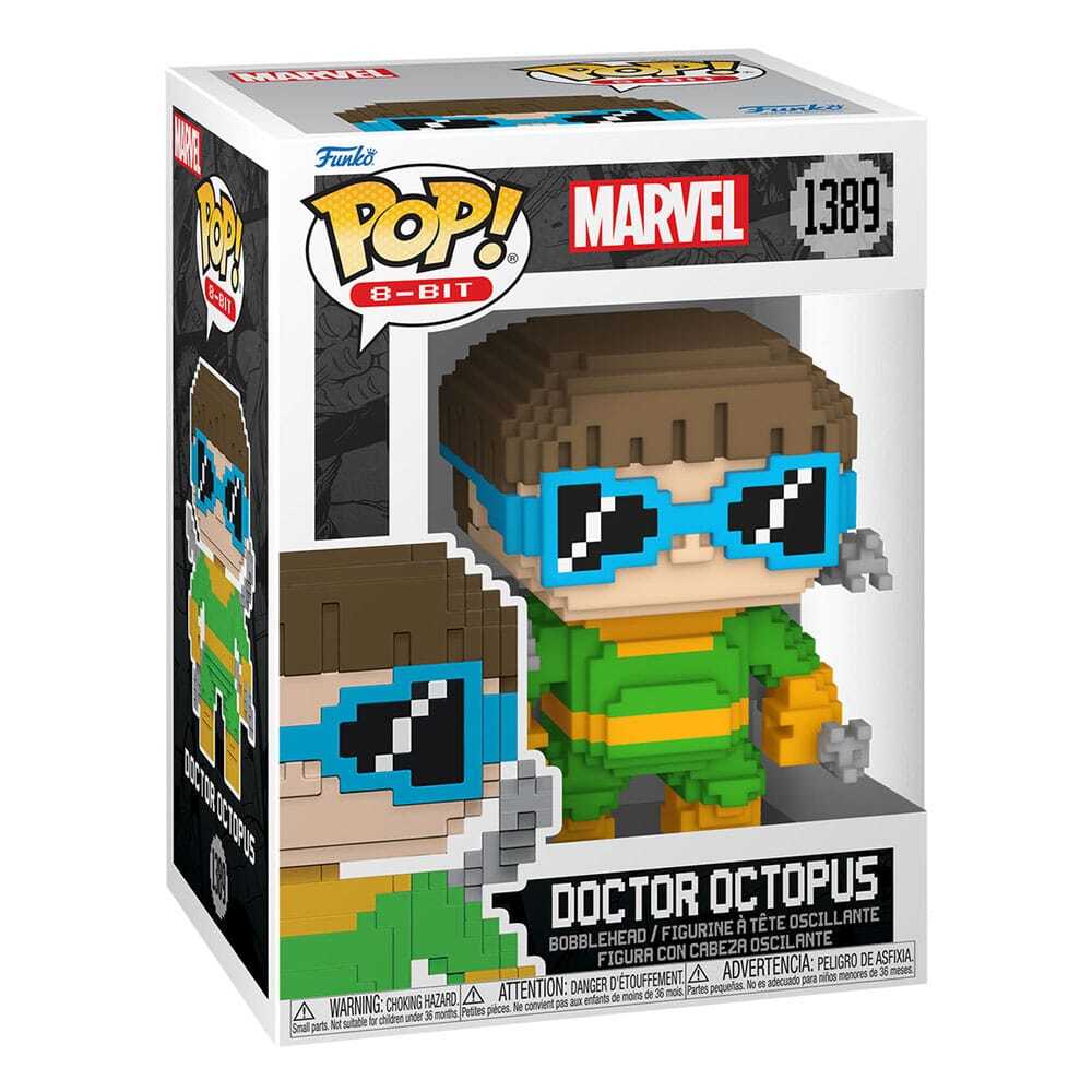 Spider-man Funko Pop Pvc-sammelfigur 8-bit Doc Ock