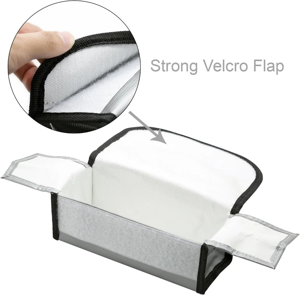 LiPo Fireproof Explosion Proof Safety Bag for Battery and Storage - Image 4 of 4