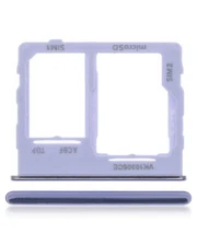 Replacement Dual Sim Card Tray Compatible For Samsung Galaxy A32 5G A326 Violet