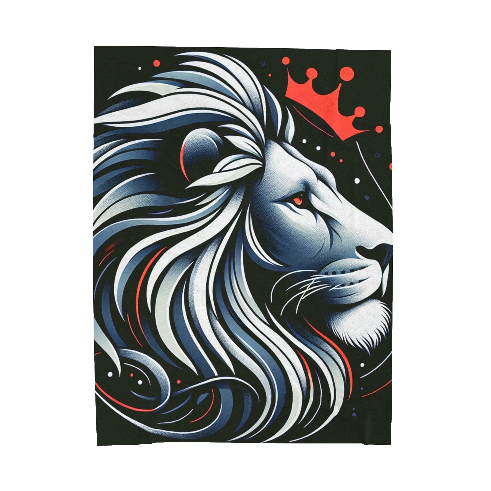 King Multicolor Polyester Blankets & Throws