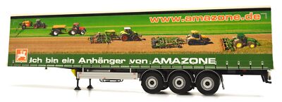 MARGE MODELS - Planenanhänger 3 Achsen AMAZONE Edition - 1/32 - MAR1902-01-06