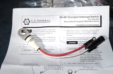 C.E. NIEHOFF A9-467 Energize Thermal Interrupt Switch for CEN Alternators - NEW!