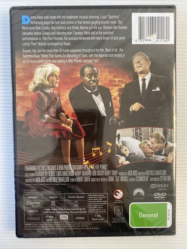The Five Pennies (DVD 1959) Danny Kaye , Louis Armstrong - Brand New Sealed - Picture 2 of 3