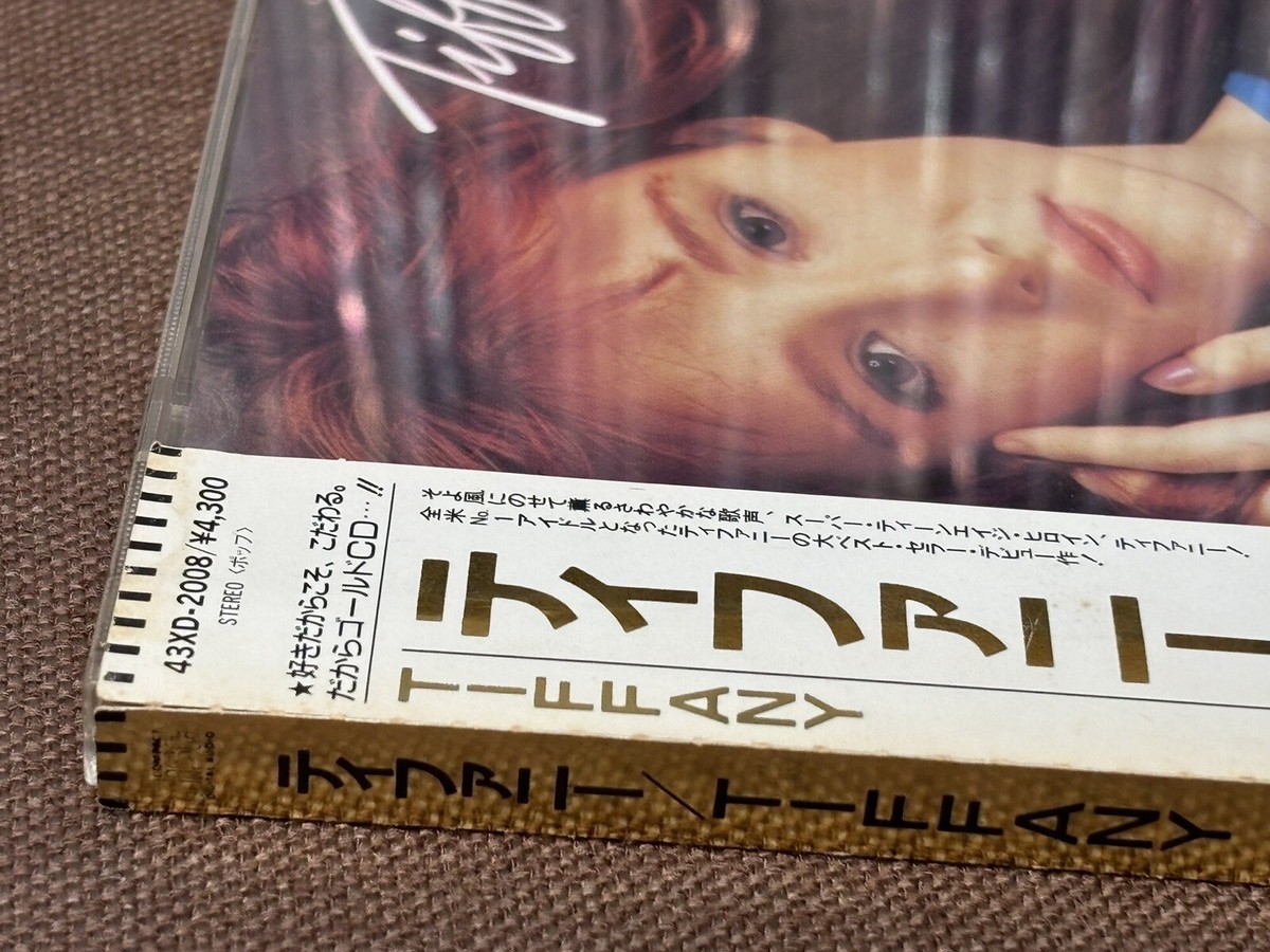 TIFFANY Tiffany JAPAN 24k GOLD CD 43XD-2008 SWP8028-1A OBI + TIFFANY Tiffany JAPAN 24k GOLD CD 43XD-2008 SWP8028-1A OBI +