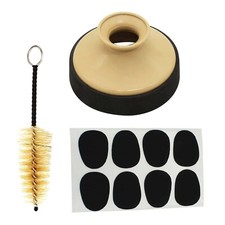 Adore Pro Alto Saxophone Accessories ABS Sax Mute Mouthpiece Patch Pads Brush
