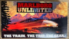 MARLBORO UNLIMITED THE TRAIN THE TRIP THE GEAR VHS TAPE - PHILIP MORRIS INC 1995