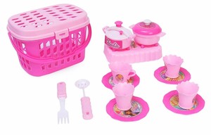 barbie kitchen set toy