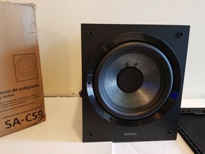 sony bass reflex active subwoofer