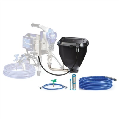 Graco Airless Finishing Kit 19B968 Hopper 3/16'' Hose 1/8'' Whip Hose FFLP210 Tip