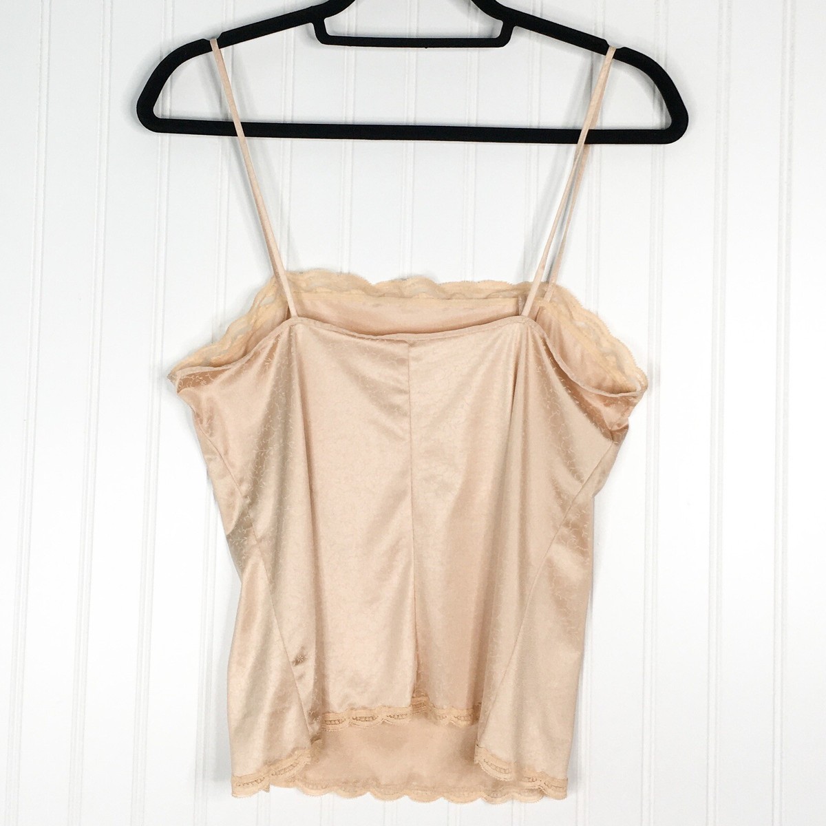 Y2K Vtg Givenchy underdressing logo monogram slip top 34 Women's