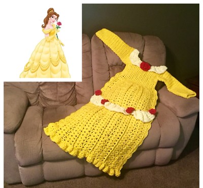 Princess Blanket Belle Blanket Princess Snuggie Disney Princess Beauty And  Beast