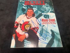 Beckett Magazine Autographed by Radek Bonk Certificate by All Sports 