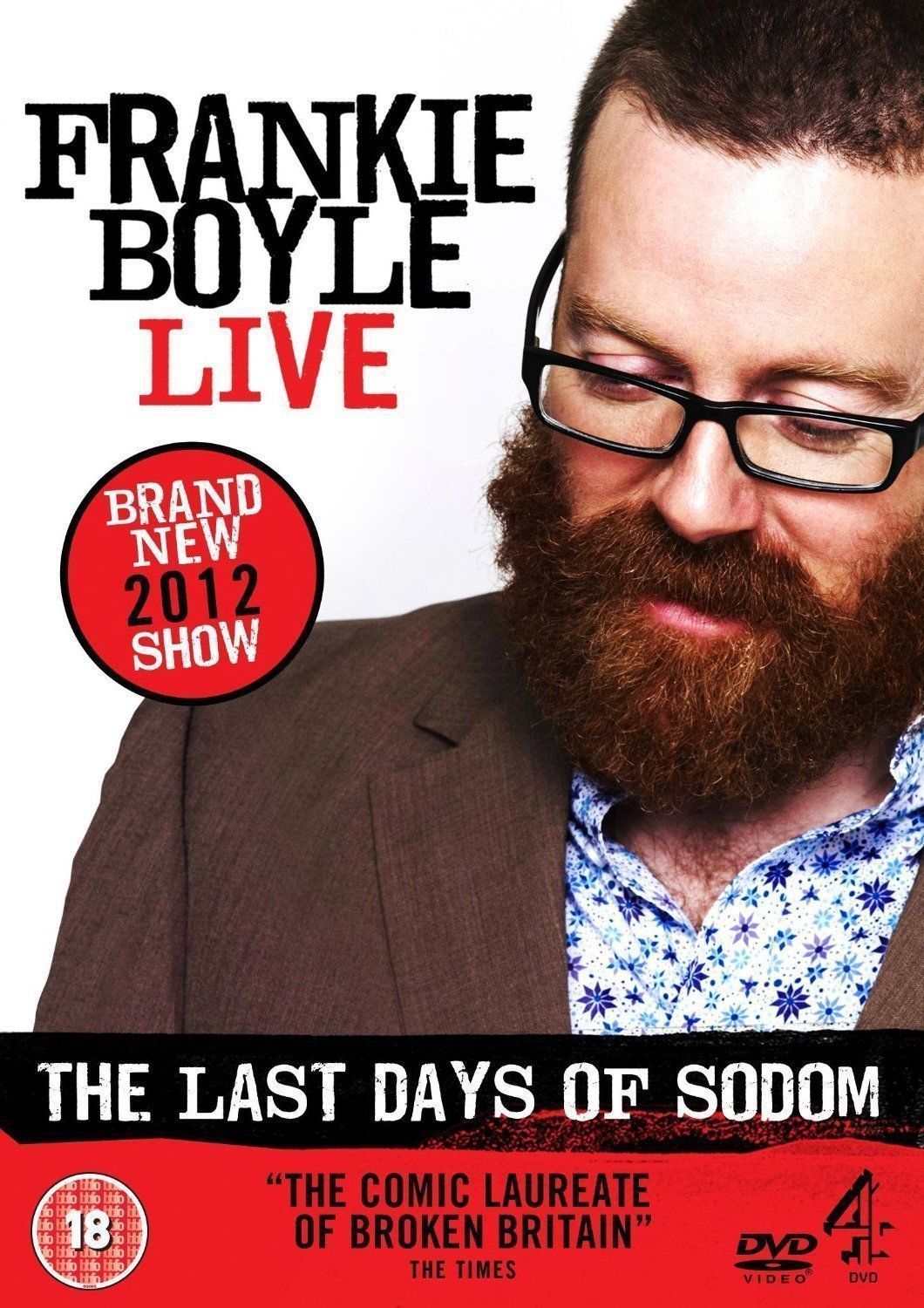 Frankie Boyle Live [DVD] The Last Days Of Sodom (2012) UK R2 • New & Sealed Dvd - Image 3
