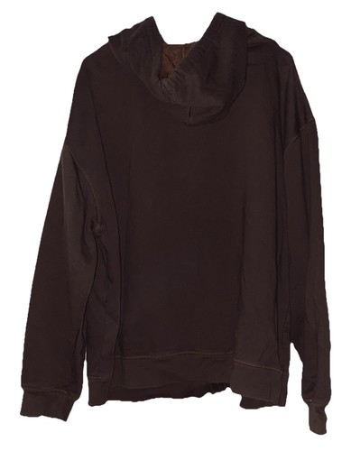 Disney Store “Born GRUMPY Deal With It!” Men’s XL Full Zip Hoodie Brown EUC - Picture 2 of 2