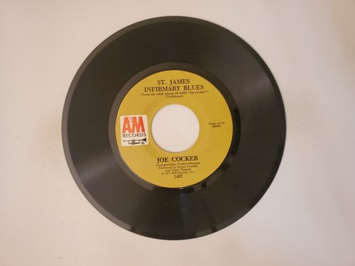 Joe Cocker - Pardon Me Sir / St. James Infirmary Blues (Vinyl Record) - Picture 2 of 2
