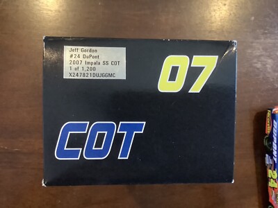 2007 Jeff Gordon Dupont Cot Wing Car 1/24 Action 1 of 1200 Made (1st