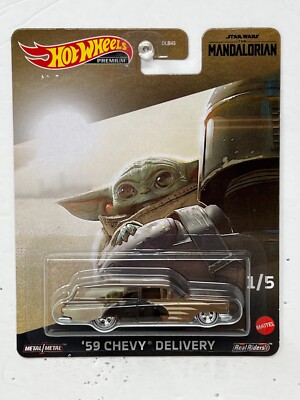 Hot Wheels Premium Star Wars The Mandalorian 1959 Chevy Delivery 1