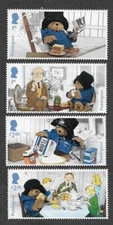 PADDINGTON BEAR MNH SET GREAT BRITAIN 2023 CARTOONS