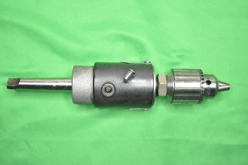 Rockwell Commander Drill Chip Breaker w/ 2MT Shank & Jacobs No. 33 Chuck - Picture 4 of 13